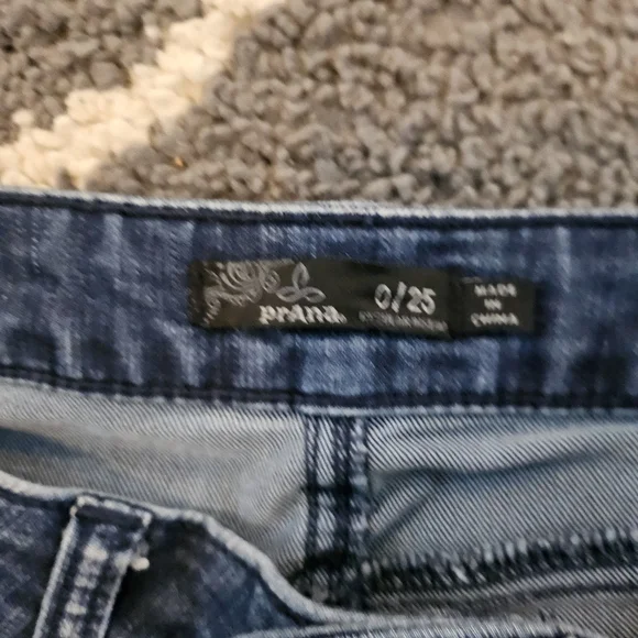Prana Kayla Mid Rise Slim Fit Jeans Size 35 - Picture 7 of 10